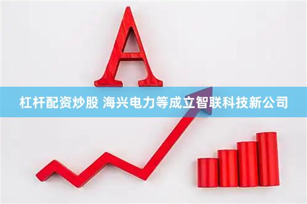 杠杆配资炒股 海兴电力等成立智联科技新公司